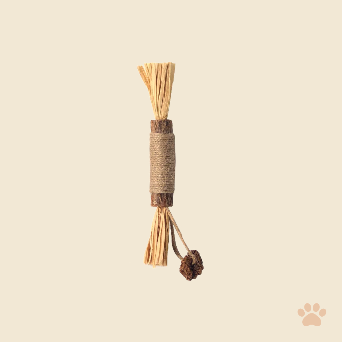 Denwell Natural Silvervine Chew Stick on a cream background