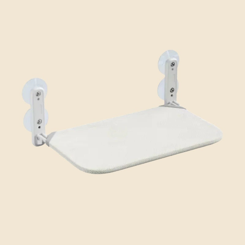 Denwell folding wall perch, beige, large, on cream background